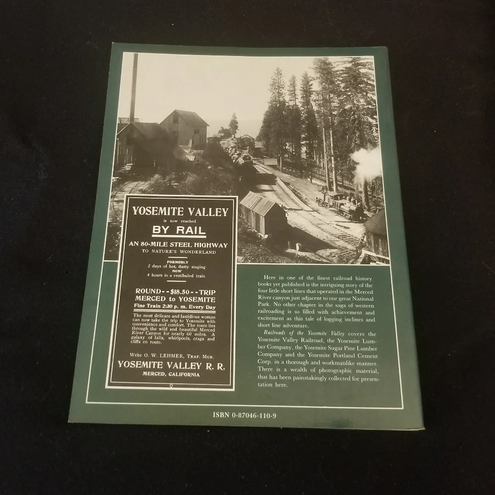 California history: Railroads of the Yosemite Valley , EUC